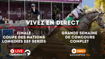 La Grande semaine de Pompadour et la finale des Coupes des nations Longines EEF sont respectivement sur GRANDPRIX.tv et ClipMyHorse.tv cette semaine