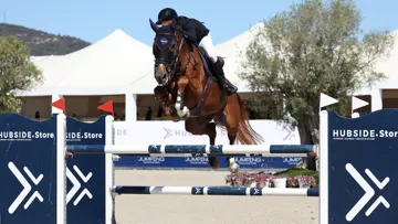 Mélanie Cloarec et Cartouche de Pléville ont été les meilleures, aujourd'hui à Grimaud