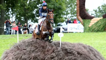 Gaspard Maksud sont ici sur le cross des championnats d'Europe du Pin-au-Haras, dont ils ont terminé huitièmes en août dernier