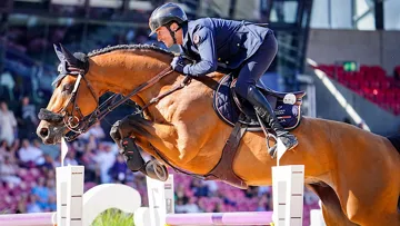 F One USA et Lorenzo de Luca aux Mondiaux de Herning en 2022.