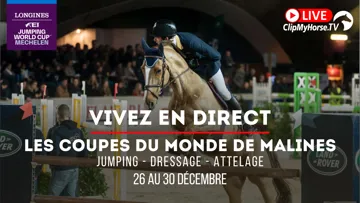 Les Coupes du monde de Malines sont à suivre en direct sur ClipMyHorse.tv cette semaine