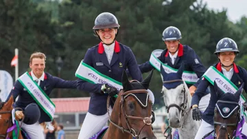 Dès sa toute première Coupe des nations Seniors, l'été dernier à Marnes-la-Coquette, Julie Simonet a connu la joie de la victoire 