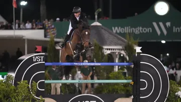 Darragh Kenny a renoué avec la victoire en Grand Prix 5*, hier soir à Wellington
