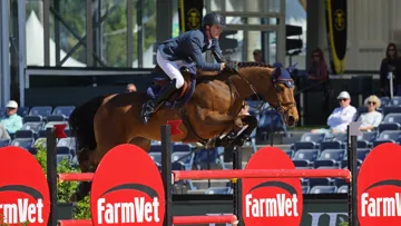 Ben Maher et Dallas Vegas Batilly se sont offert un beau succès à Wellington hier