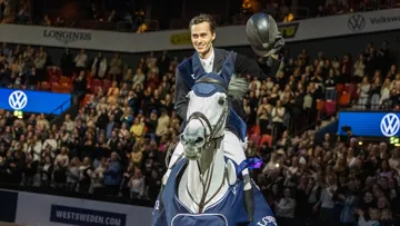 Lars Kersten et Hallilea ont créé une merveilleuse sensation cet après-midi en Suède.