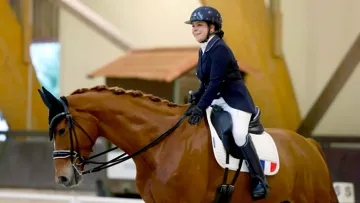 Alexia Pittier et Sultan 768 ont bien lancé leur campagne 2024 ce week-end en Italie.