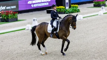 Isabell Werth et Quantaz se sont imposés ce samedi à Bois-le-Duc