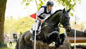 Christopher Burton a participé à son dernier CCI 5*-L en octobre 2020 à Pau avec Graf Liberty.