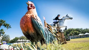 Daniel Coyle et Incredible ont remporté le Grand Prix Coupe du monde Longines de saut d’obstacles d’Ocala hier en Floride.