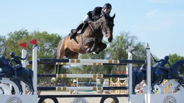 Constant Van Paesschen a imposé Kannavara pour la première fois sur 1,50m, ce vendredi à Gassin