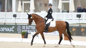 Marie Vonderheyden et Bombastic d’Arion ont gagné leur troisième reprise en trois jours.