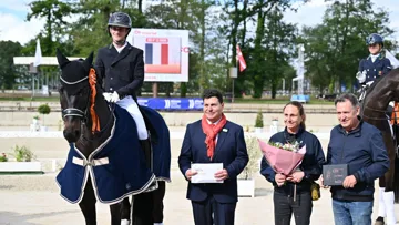 Corentin Pottier et Gotilas du Feuillard ont gagné le Grand Prix du CDI 4* du Mans ce jeudi 30 mai