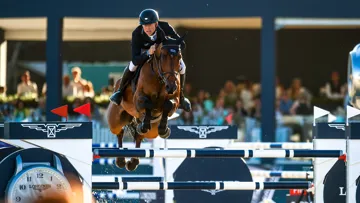 Max Kühner et EIC Up Too Jacco Blue ont produit un double sans-faute de toute beauté ce soir dans le Var.