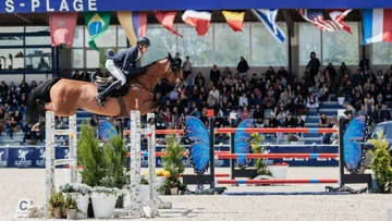 Pieter Clemens et Quatinka ont gagné leur premier Grand Prix international cet après-midi au Touquet.