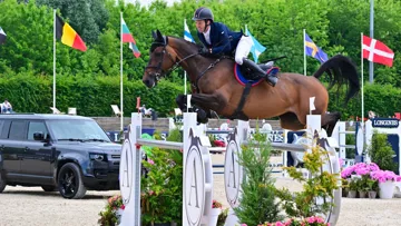 Cette après-midi, Mark Edwards a remporté le Grand Prix des Haras Normands avec Royale Tale