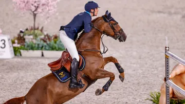 Aux Jeux olympiques de Tokyo, en 2021, le Suédois Henrik von Eckermann et King Edward avaient terminé quatrièmes en individuel… et se sont bien rattrapés depuis!