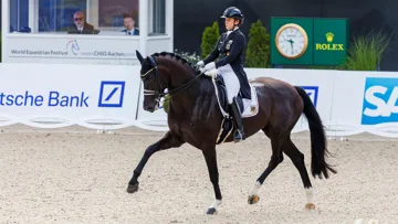 Isabell Werth et Wendy de Fontaine ont remporté le Grand Prix du CDIO 5* d'Aix-la-Chapelle