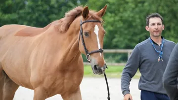 Benoît Cernin a fait son retour à haut niveau lors du CSI 4* de Bourg-en-Bresse, début mai.