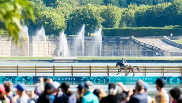 Le cross dessiné par Pierre Le Goupil dans le parc du château de Versailles a été l'un des temps forts de ces Jeux olympiques