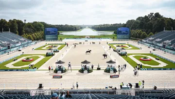 Le sublime stade éphémère de Versailles s'apprête à accueillir les épreuves de para-dressage des Jeux paralympiques dès demain