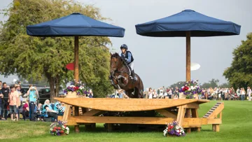 Ros Canter et Lordships Graffalo ont livré une nouvelle leçon d’équitation hier à Burghley.