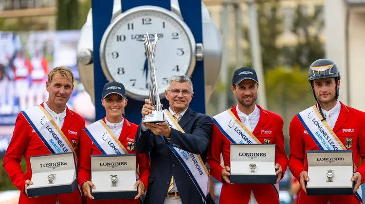 Otto Becker est ici entouré d’André Thieme, Jana Wargers, Christian Kukuk et Richard Vogel (de gauche à droite)