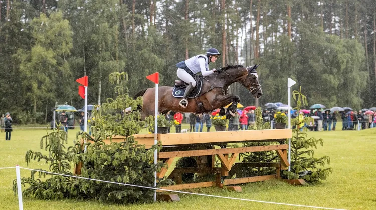 Julie Simonet et Sursumcord’Or ont participé à leur premier CCI-5* en juin dernier, à Luhmühlen, en Allemagne.