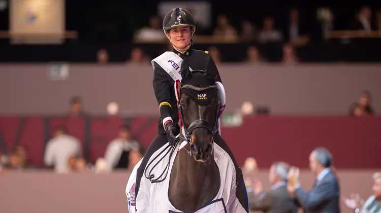 Pauline Basquin a décroché la victoire dans le Grand Prix Libre du CDI-W de Madrid avec son fidèle Sertorius