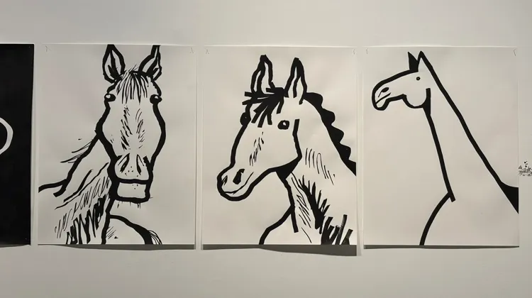 Les œuvres de Quentin Masse font partie de l’exposition “Voltes”, à Saumur