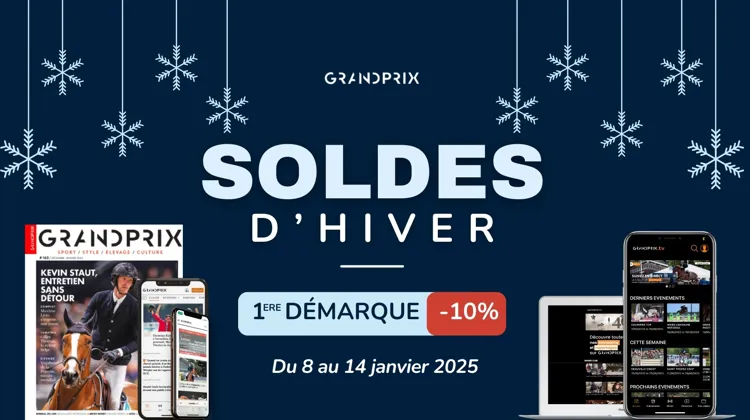 C'est les soldes d'hiver chez GRANDPRIX ! -10% sur toutes nos offres d’abonnements annuelles 