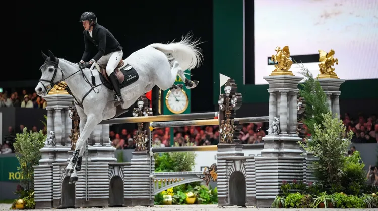 En 2024, Martin Fuchs s’est offert pour la première fois de sa carrière la finale du Top Ten Rolex du CHI de Genève avec Léone Jei.