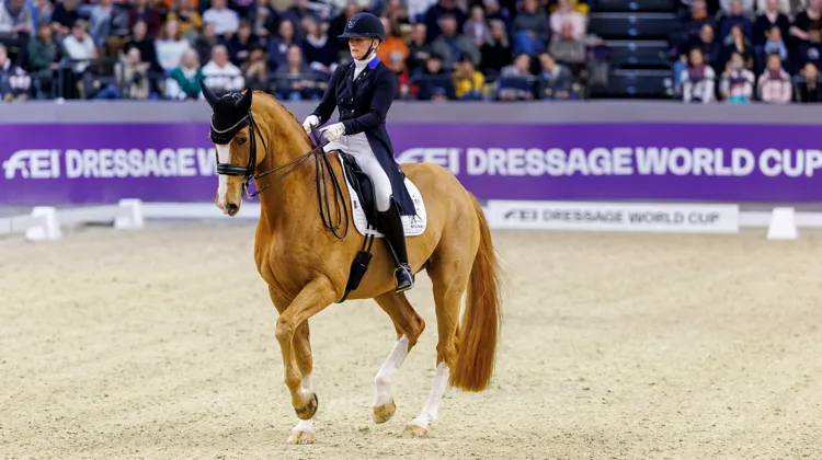 Comme en 2023, Nanna Skodborg Merrald et Blue Hors Zepter ont remporté la manche de la Coupe du monde de Neumünster