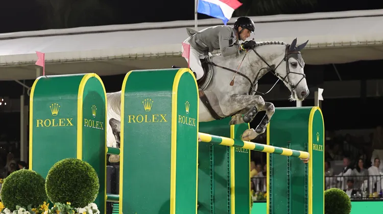 Comme en 2024, Christian Kukuk a mené Checker à la victoire dans le dernier Grand Prix 5* de Wellington, hôte de la Rolex Series