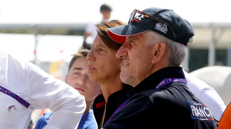 Jean-Luc Force, ici aux JO de Paris 2024, œeuvre toujours aux côtés de Sophie Dubourg, mais aussi avec Martin Denisot, conseiller technique en charge du complet au sein de la Fédération française d’équitation.