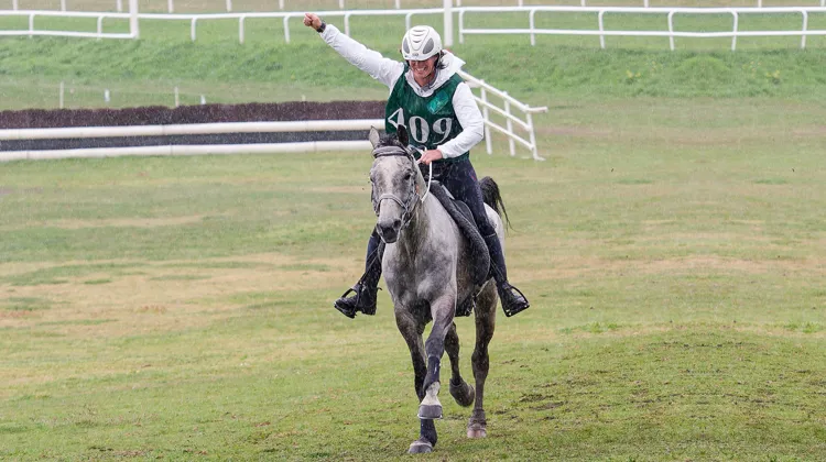 Mélody Théolissat s'est fait plaisir en selle sur Darwin du Vialaret.