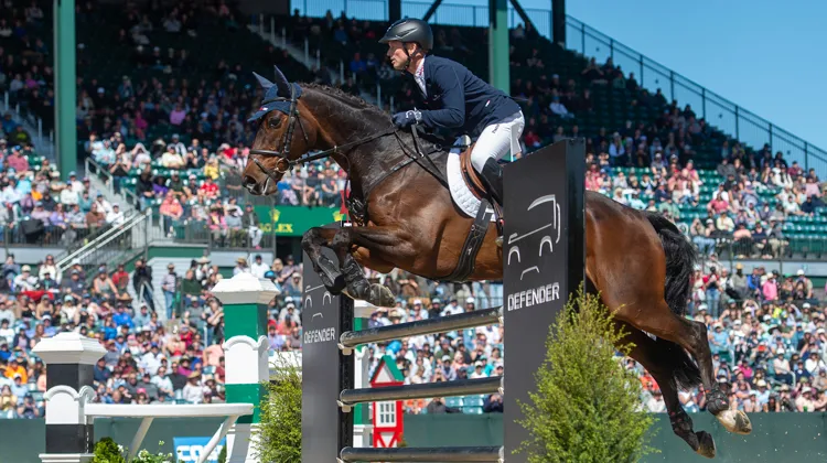 Malgré une barre à terre, Michael Jung et Fischer Chipmunk FRH se sont facilement imposés dans le Kentucky. 