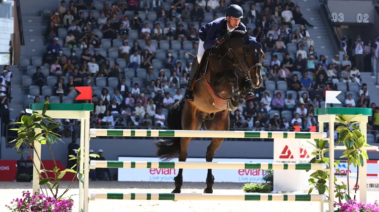 Daniel Deusser et Otello de Guldenboom ont remporté leur huitième épreuve internationale cet après-midi en Chine.
