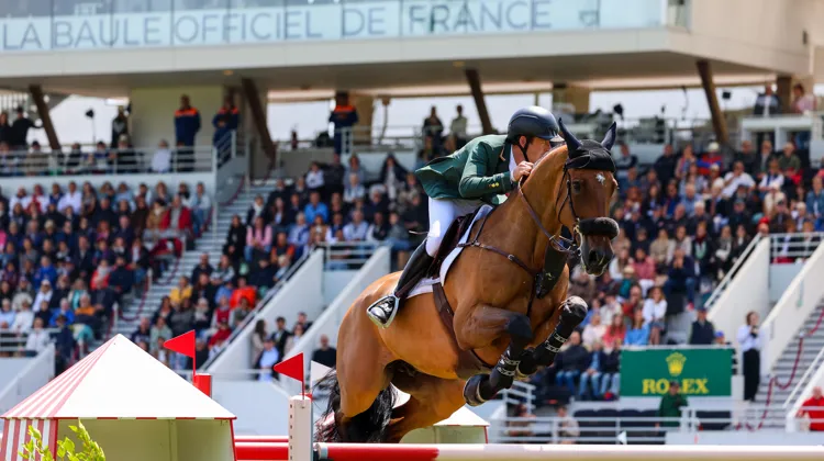 Bertram Allen et Qonquest de Rigo ont signé l’un des deux doubles sans-faute irlandais de l’après-midi.