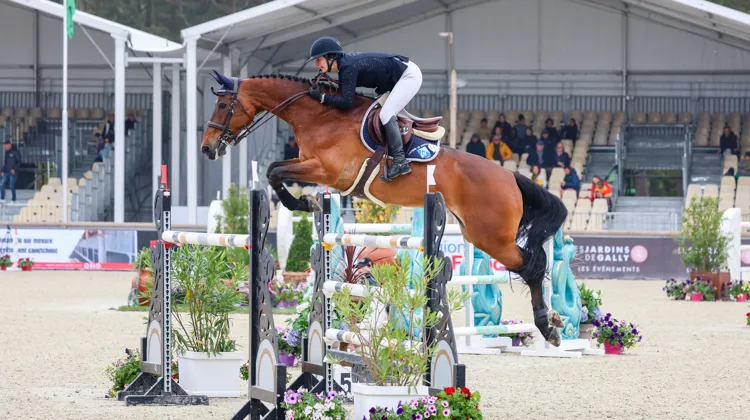 Égérie du Val du Geer a permis à Camille Condé-Ferreira de vivre son premier CSI 5*, fin avril à Fontainebleau