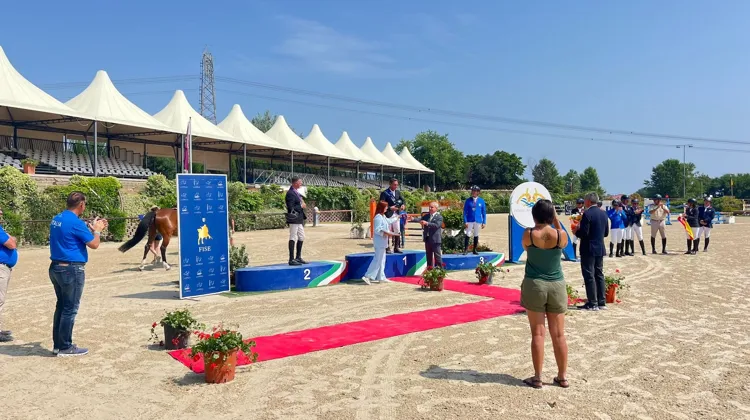 Franck Monteuuis a décroché une deuxième médaille d’argent en individuel avec Celtic de Mescam.