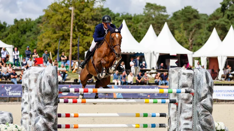Tony Hanquinquant et Idrogène des L ont produit un nouveau sans-faute, ce vendredi à Fontainebleau