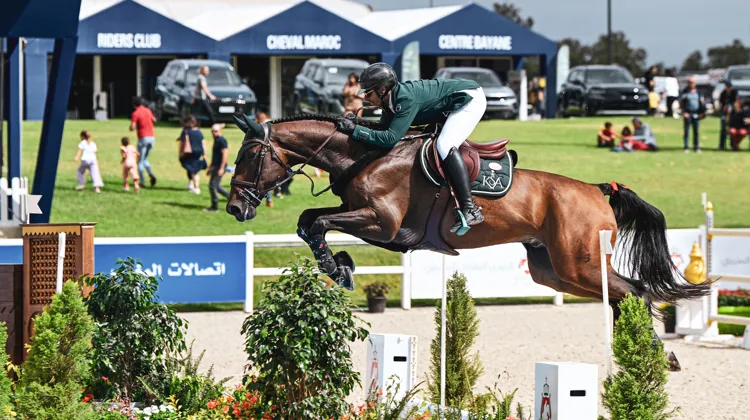 Déjà vainqueur du Grand Prix vendredi, Abdoulrahmane al-Rajhi a contribué à la victoire saoudienne dans la Coupe des nations avec son olympique Ventago.