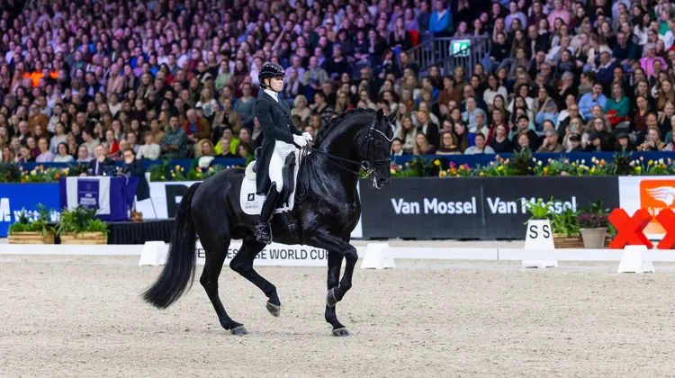 Ici en action durant l’édition 2025 du CDI-W d’Amsterdam, Charlotte Fry et Glamourdale s’y sont de nouveau imposés aujourd’hui