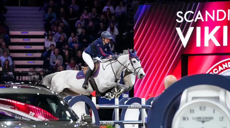 Ici à Prague en 2025, Lara Tryba fait partie des sept Français attendus en Global Champions League en 2026