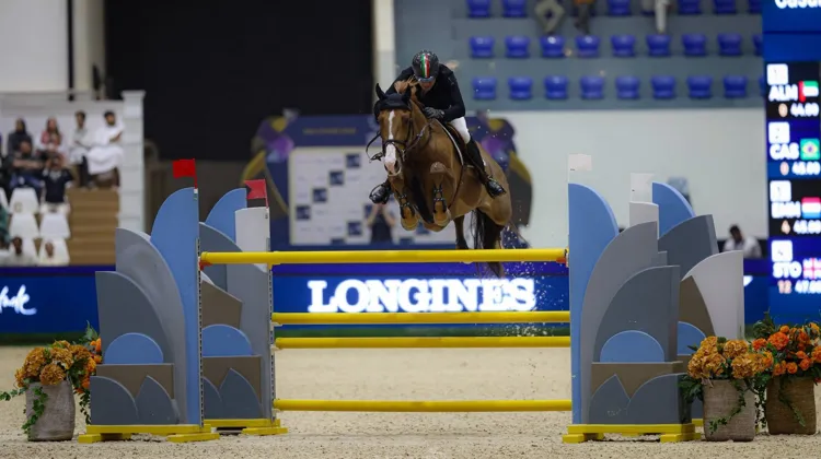 Piergiorgio Bucci et Casalia DG ont été les meilleurs dans la première épreuve majeure du CSIO 5* d’Abou Dabi