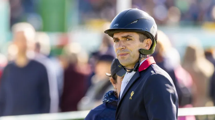 Luc Château est ici aux Européens de Blenheim