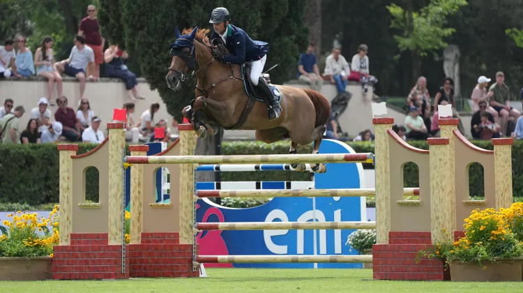 Denis Lynch et Brooklyn Heights au CSIO 5* de Rome
