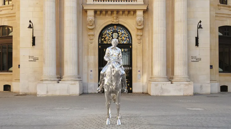 Charles Ray, « Horse and Rider », 2014.