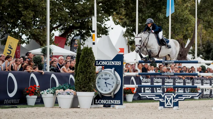 Juliette Faligot et Arqana de Riverland ont gagné leur premier Grand Prix CSI 3* à Deauville.