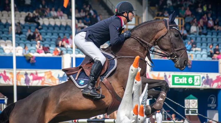 Julien Gonin et Valou du Lys se sont classés deuxièmes de la première épreuve majeure de la semaine.